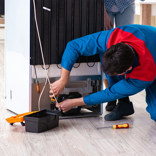 how much do you charge for refrigerator repair services in Dover GA